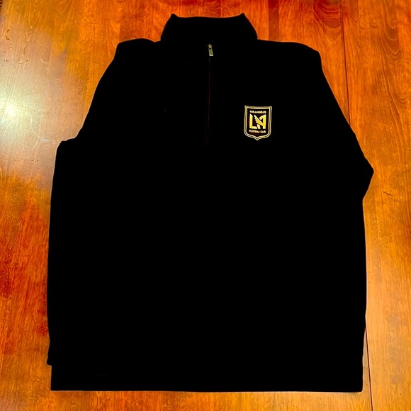 2022 MLS CUP CHAMPS - Men’s XL - LAFC Antigua Men’s Quarterzip Polo - Picture 1 of 1